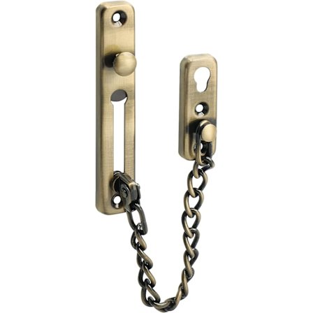 Vår-drevet tyverisikker dør lås med tyverisikker dørkjede begrenser