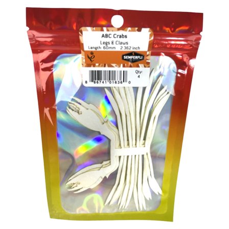 Semperfli ABC Crab Legs & Claws Skeletons - 60mm