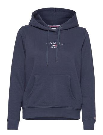 Tjw Reg Essential Logo 2 Hoodie Hoodie Blå Tommy Jeans