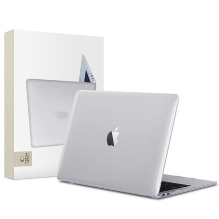 Tech-Protect SmartShell-etui til MacBook Air 13'' 2018-2020 - Transparent