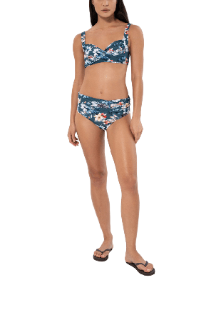 Panos Emporio Fleur Medea Top Bikiniöverdelar Dam Grön 40