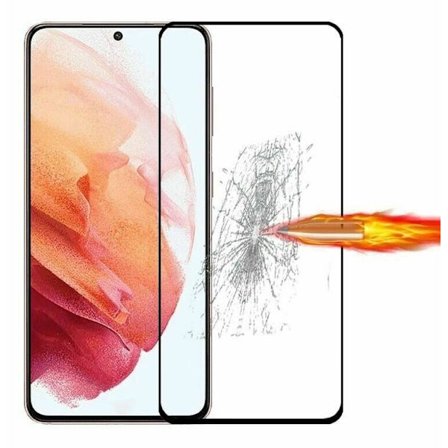 [2-PACK] Samsung S21 FE Täysi peittävä karkaistu lasinen näytönsuoja