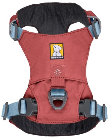 RuffWear Hi & Light Harness kevyet valjaat, lohenpunainen