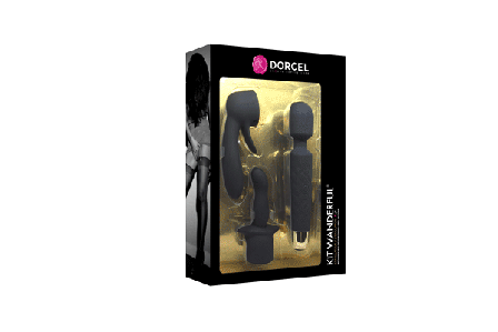 Wanderful Kit - Uppladdningsbar Wand Med Tillbehör - Vuxen.se - Sexleksaker i set & kinky kit