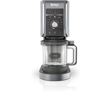 Ninja NC501EU CREAMi Deluxe 10-in-1 Glassmaskin - Fyndvara - Kraftfull maskin för glass och frysta drycker
