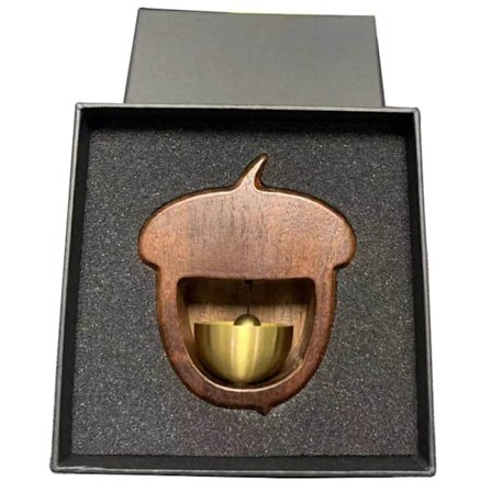 Dörrklocka Sugkopp Japansk Vindspel Dörrpåminnelse Koppar Klocka (Hasselnöt)