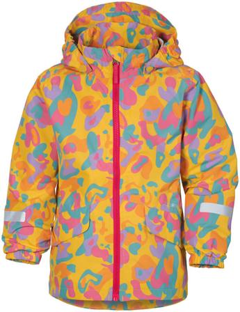 Didriksons Lava Printed Kids' Jacket Children unlined jackets Yellow 100