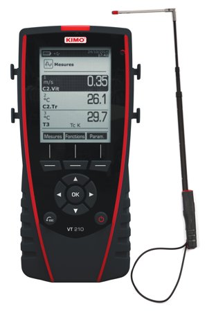 Sauermann Kimo 5706445790173 Varmetrådsanemometer, Måleinstrumenter