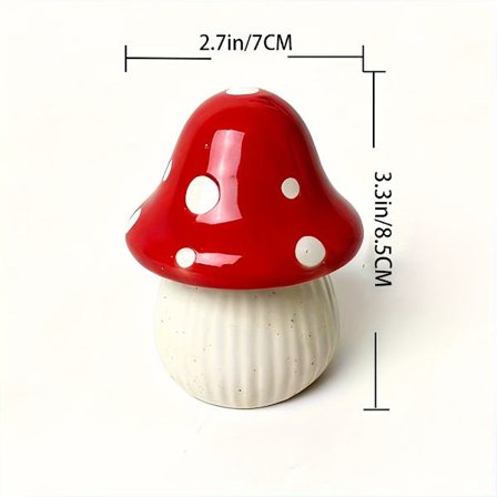 Tandstikholder formet som en svamp. Dekorativ køkkenartikel, en ny dekorativ genstand.