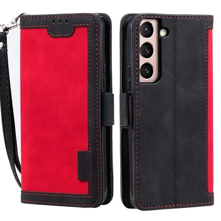 Surburbian Samsung Galaxy S22 Flip Etui - Rød