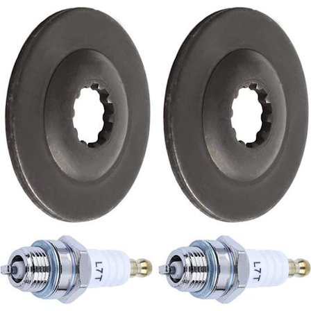 Runda Knivblads Tryck Passar STIHL FS55 FS76 FS80 FS85 FS90 FS94 FS100 FS120 FS130 FS200 FS250 Trimmer med Tändstift