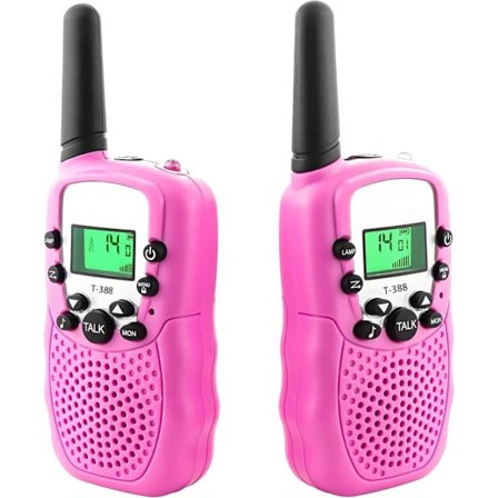 2-pak Walkie-Talkies til Børn – 3 km Rækkevidde, Flere Farver Tilgængelige