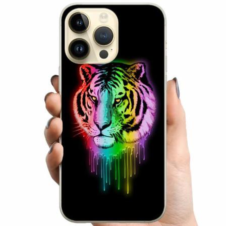 Apple Iphone 14 Pro Max Tpu Mobilskal Neon Tiger