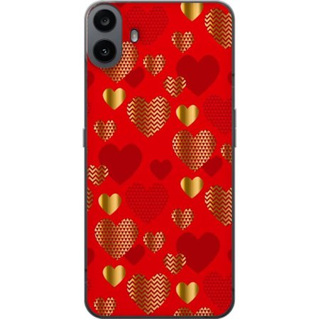 Yhteensopiva Puhelinkuori Nothing Nothing CMF Phone 1 GoldenHearts