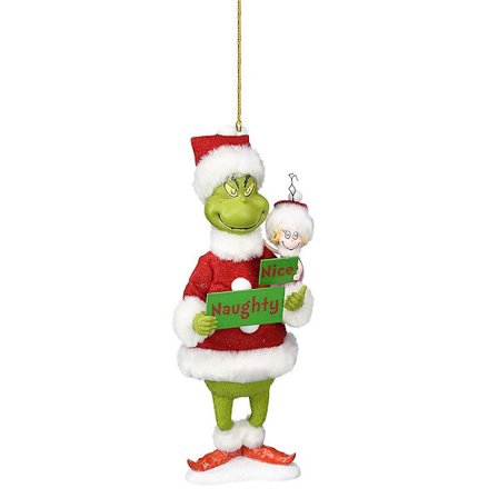 Joulukuusi riippuvat Grinch-riipuskoristeet Xmas Decor Lahja