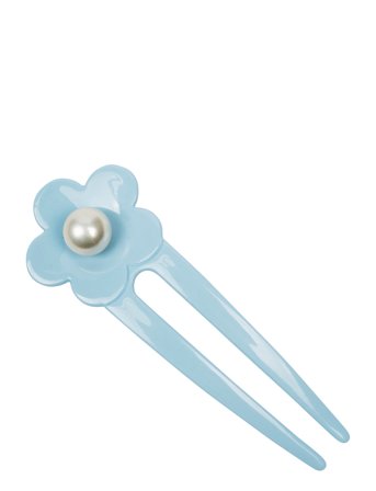 Eva Flower Pearly Clip Blue SUI AVA