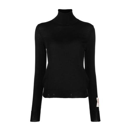 Golden Goose turtleneck P000665 Sort, Dame Rullekraver
