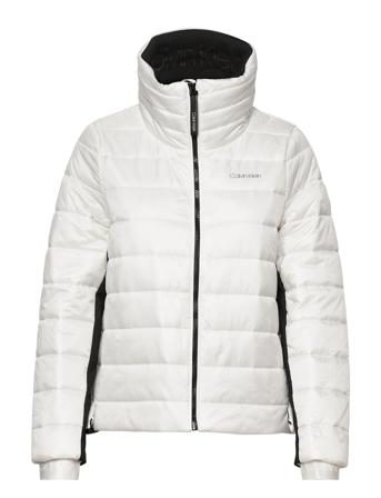 Seasonal Sorona A-Line Jacket White Calvin Klein