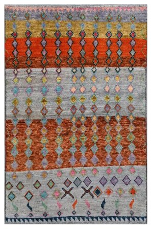 Klein Moroccan Berber - Afghanistan 90X137 Wol, Vloerkleed
