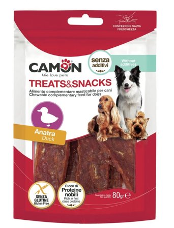 Camon Jerky Di Anatra Per Cani 80g 12,5cm