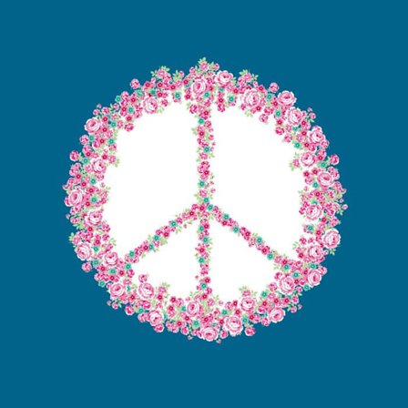 Papier Blomma Kraft Symbol hippie