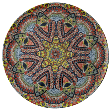 Arthur Krupp Mandala Tallrik