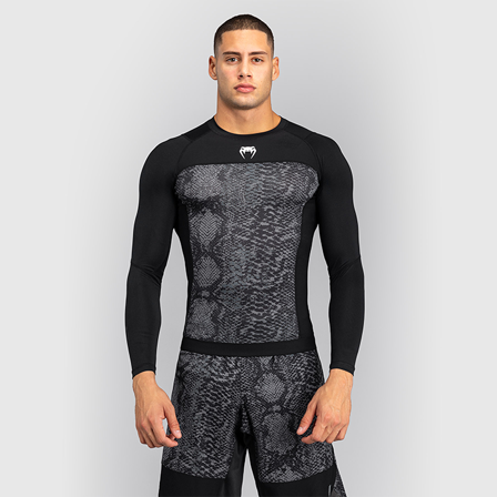 Venum G-Fit Scales Rashguard Svart Grå