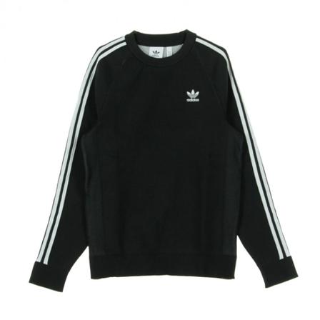 Adidas Knit crew , Zwart , Heren , Maat: L Hoodies & sweatvesten