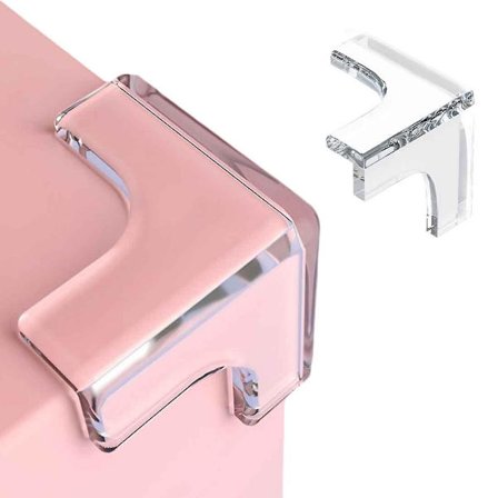 Db 30-pak Tykke sikkerhedshjørnebeskyttere Babysikring gennemsigtige hjørnebeskyttere med stærk klæbebånd til hjemmemøbler