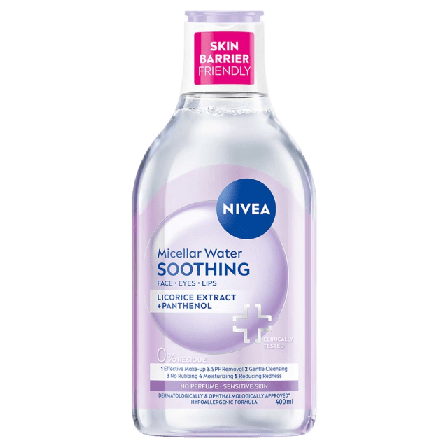NIVEA 5in1 Micellar Water Sensitive Skin Ansiktsvatten & facemist Dam 400 ML