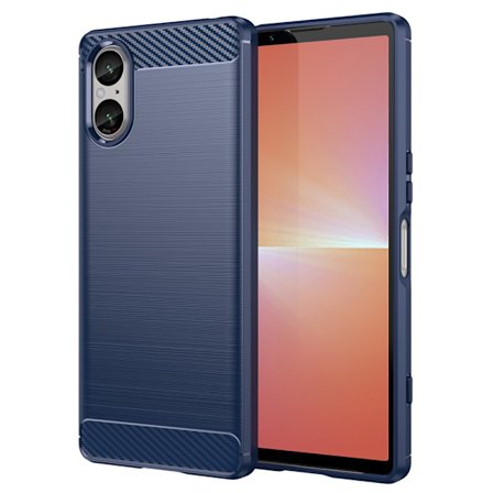 SKALO Sony Xperia 5 V Armor Carbon Stødsikker TPU-cover - Vælg farve