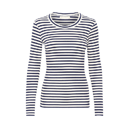 Inwear DagnaIW Striped T-shirt Långärmade toppar Dam Vit S