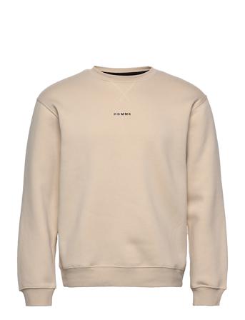 Slhreghankie Sweat Crew Neck Ex Beige Selected Homme