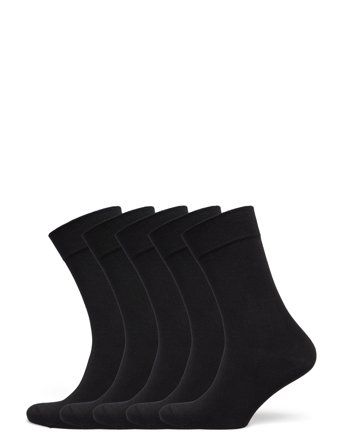 Frank Dandy Bamboo Solid Crew Sock - Black - 41-46