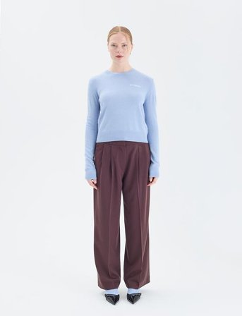 2NDDAY 2Nd Lance Tt - Soft Wool Blend - Blue - XS