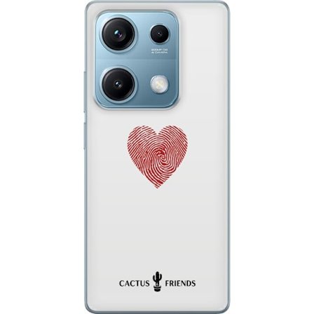Yhteensopiva Puhelinkuori Xiaomi Xiaomi Redmi Note 14S Cactus and Friends - Fingerprint Love