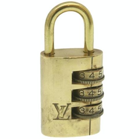 Louis Vuitton Vintage, Pre-owned Key Chain Geel, Dames, Maat:ONE Size