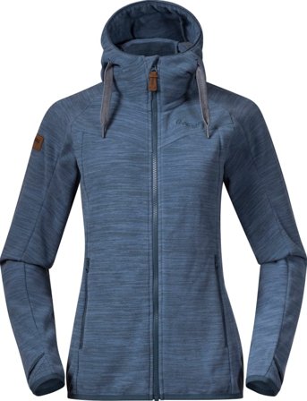Bergans Women's Hareid Fleece Jacket Women Mid layer tops Blue L