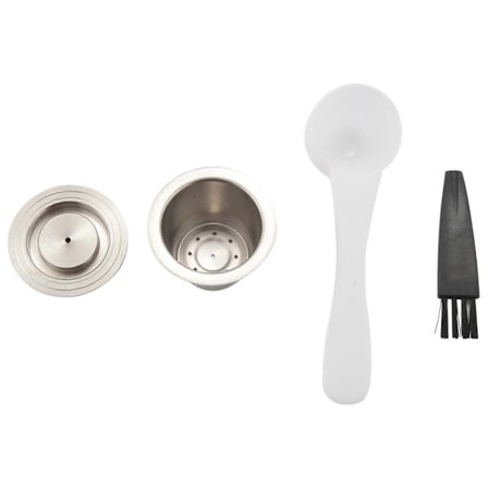 Espresso Uudelleentäytettävät Kapselit Uudelleenkäytettävä Nespresso Pod Espresso Kahvikapseli Ruostumattomasta Teräksestä Valmistetut Yhteensopivat 