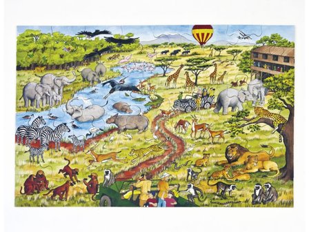 Golvpussel - Lyreco - Skola och förskola - Lekmaterial - Pussel - Golvpussel