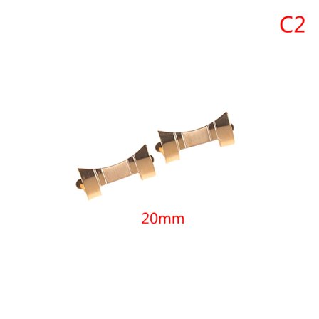 Klockarmband i rostfritt stål med böjt watch Watch