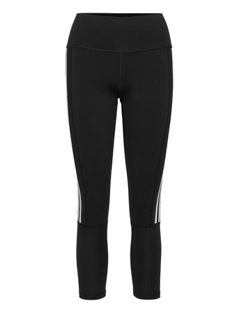 Believe This 2.0 3-Stripes Ribbed 7/8 Tights W Black Adidas Performance