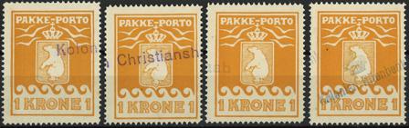 Grønland - Pakkeporto AFA 11 - Stemplet