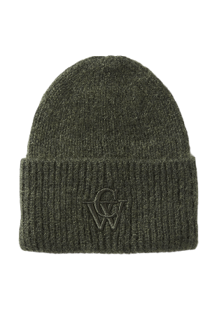 Carin Wester Mössa i mohairmix FLEUR Mössor & hattar Grön ONESIZE