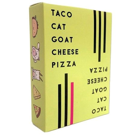 Taco Cat Goat Cheese Pizza Pizza Engelsk Kortspill Fest Kortspill Multiplayer Brettspill
