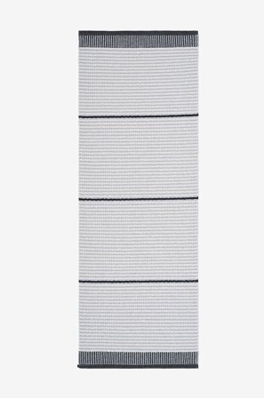 Horredsmattan - Tæppe i plast Rosa - Sort - Plasttæpper - 70X200 - Fra Homeroom