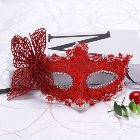 Mote Luksus Venetian Masquerade Mask Kvinner Jenter Sexy Fox Ey