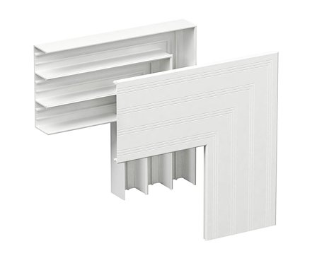 Schneider Electric 5440308 L-stykke 30 x 56 mm Hvit, Installasjonsmaterial