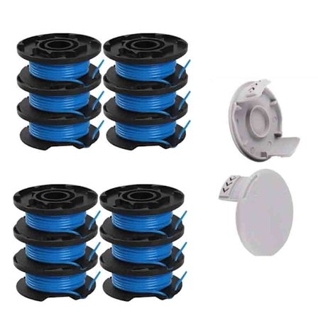 Ersättningsspolar med Lock för RYOBI Trimmer