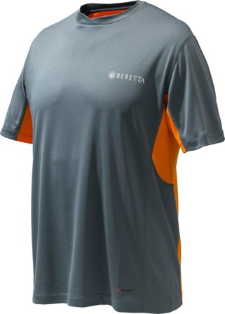 Beretta Unisex Flash Tech T-shirt Men short-sleeved sweaters Grey L